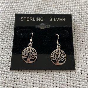 Tree of life Sterling Silver Earrings